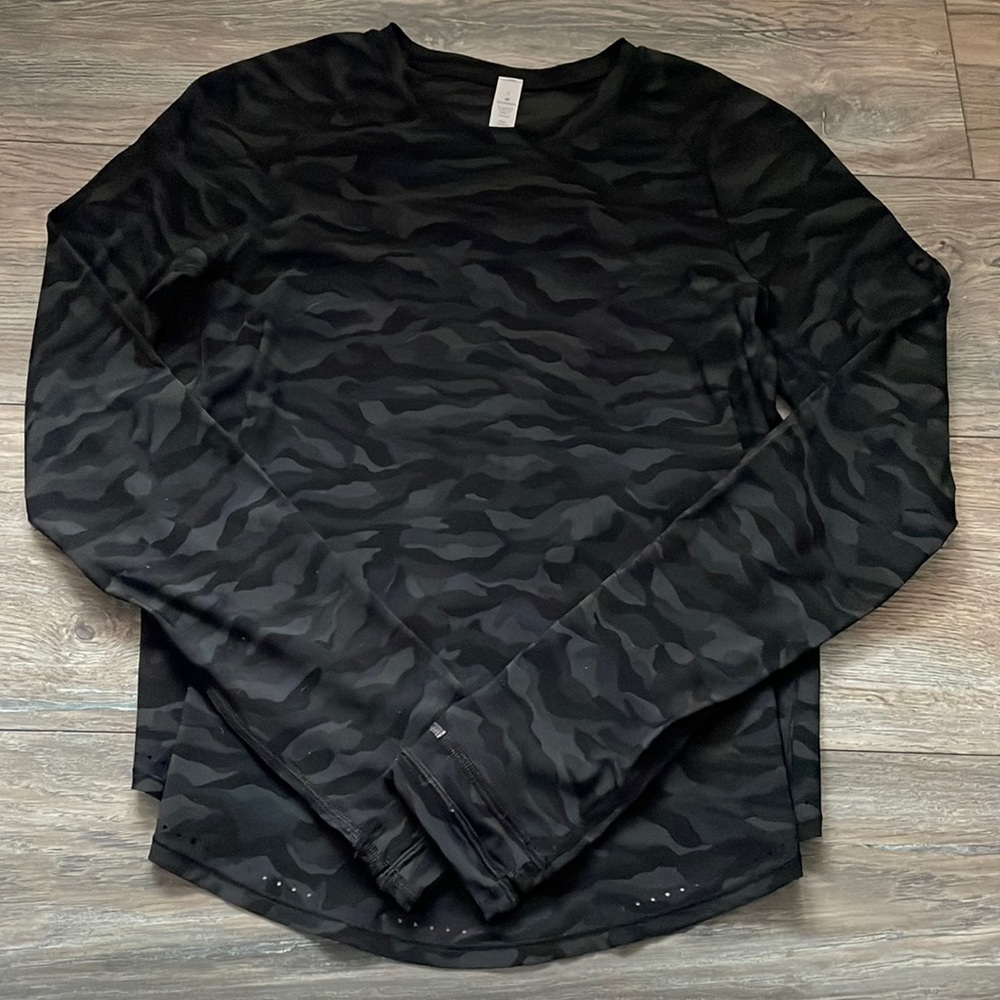 lululemon rise and run long sleeve